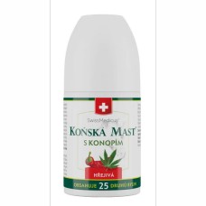 Конская мазь с коноплёй согревающая ROLL-ON