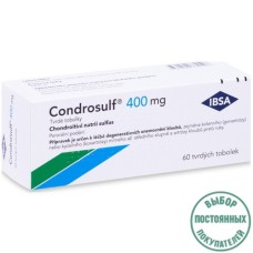 CONDROSULF 60x400мг для лечения артроза и остеоартрита CONDROSULF 60x400мг для лечения артроза и остеоартрита