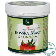 Конская мазь с коноплёй согревающая Конская мазь с коноплёй согревающая